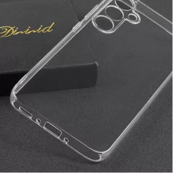 CYOO Crystal Clear dėklas Samsung Galaxy A55 5G iš permatomo TPU ir polikarbonato