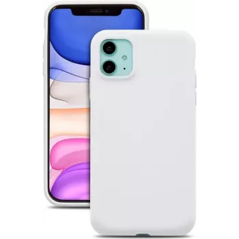 CYOO Premium skysto silikono dėklas iPhone 12 Pro Max 6,7 inch - baltas (CY121879)