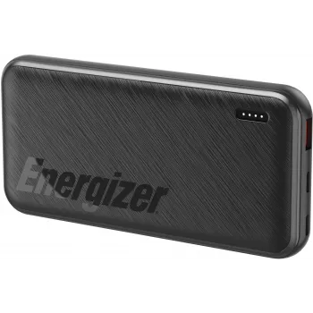 Energizer UE10055PQ 10000mAh 22,5 W PD nešiojamas įkroviklis (power bank), juodas