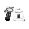 EXSYS USB 3.2 Gen1 7 prievadų pramoninis šakotuvas su DIN bėgio tvirtinimo komplektu ir 15kV ESD apsauga (EX-1187HMVS-2)