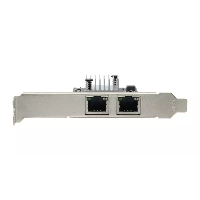 EXSYS Dual 5 Gigabit Ethernet PCIe x2 tinklo plokštė (Realtek RTL8126) EX-60152