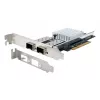 EXSYS Dual 10 Gigabit SFP+ tinklo valdiklis PCIe x8, Intel 82599ES lustas EX-60232