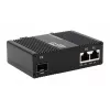 EXSYS EX-60344 2 prievadų PoE++ medijos konverteris 90W, SFP, -40°C iki +80°C