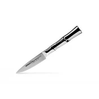 Samura Harakiri 80 mm smulkmenų peilis AUS-8 nerūdijantis plienas juodas