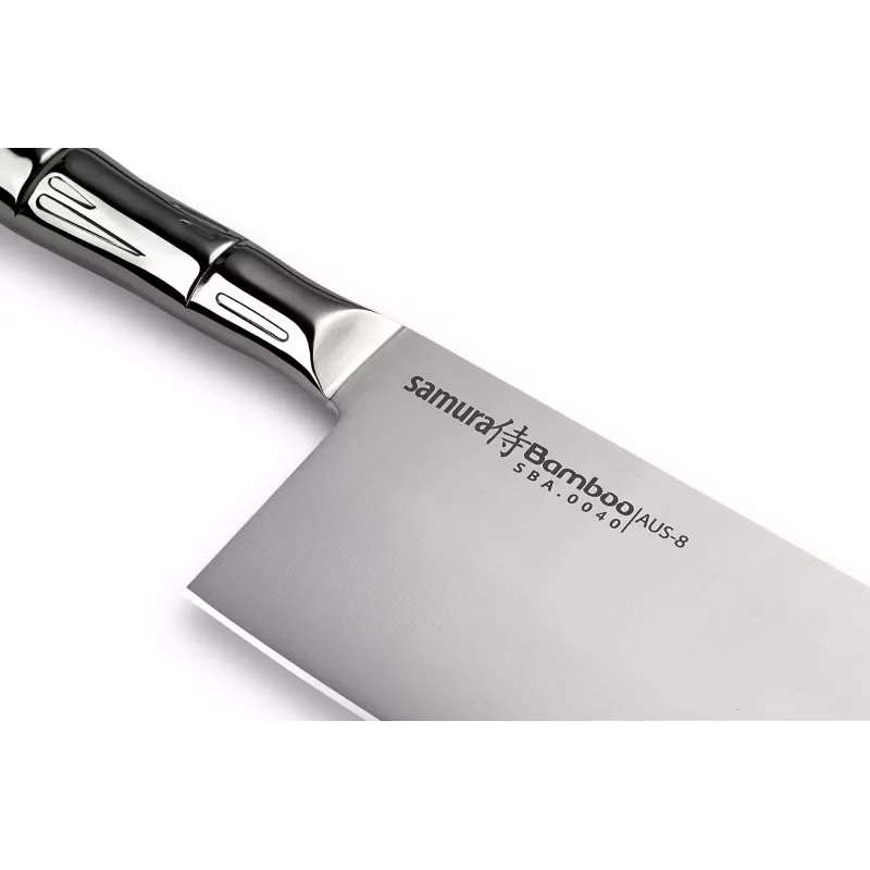 SAMURA Harakiri Nakiri peilis 180 mm su bambukine rankena