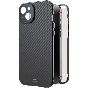 Black Rock Cover 360° Glass dėklas Apple iPhone 16 Plus, Real Carbon (00228105)