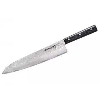 SAMURA Damascus virėjo peilis 240 mm