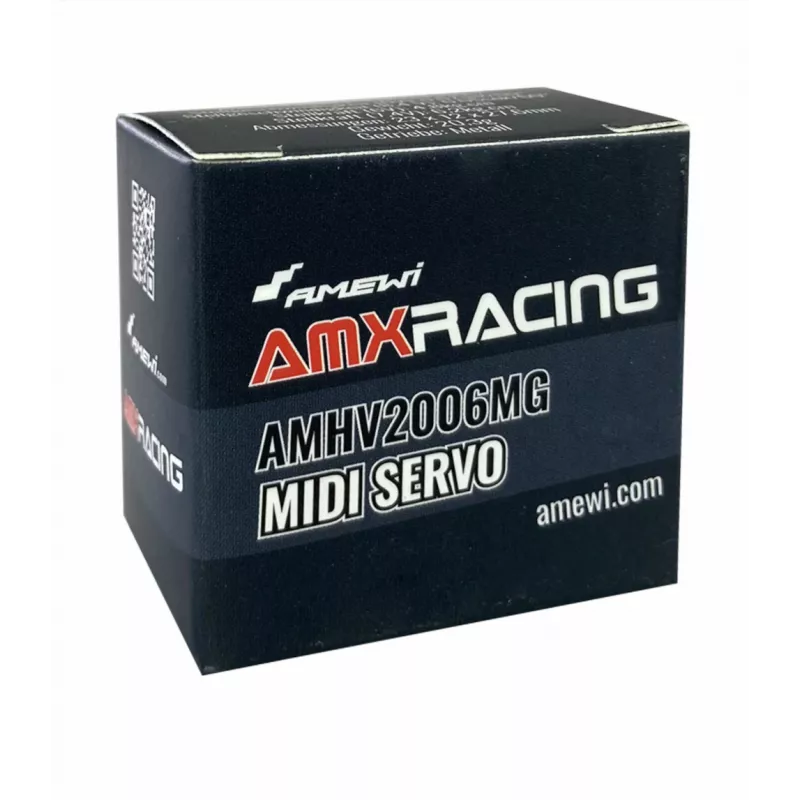 Amewi Midi-Servo AMXRacing AMHV2006MG Midi Analoginis Servo su Metaliniais Krumpliarais (28996)