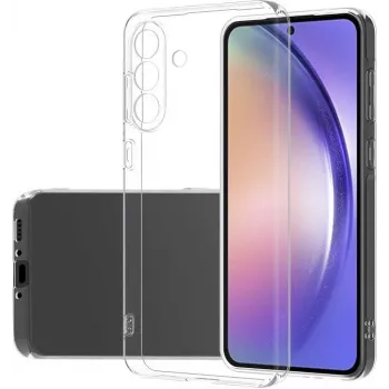 CYOO Crystal Clear dėklas Samsung Galaxy A36 5G - permatomas TPU galinis dangtelis CY123985