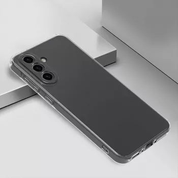 CYOO Crystal Clear dėklas Samsung Galaxy A36 5G - permatomas TPU galinis dangtelis CY123985