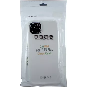 CYOO silikoninis dėklas Apple iPhone 15 Plus permatomas (CY123233)
