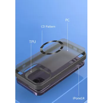 CYOO MagSafe dėklas iPhone 15 Plus - permatomas (CY123277)