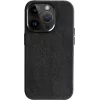 CYOO Alcantara dėklas iPhone 16 Pro - juodas CY123617