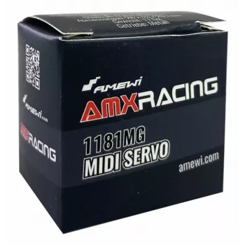 Amewi Micro-Servo AMXRacing 1181MG Midi Analog Servo Metal Gear (28445)