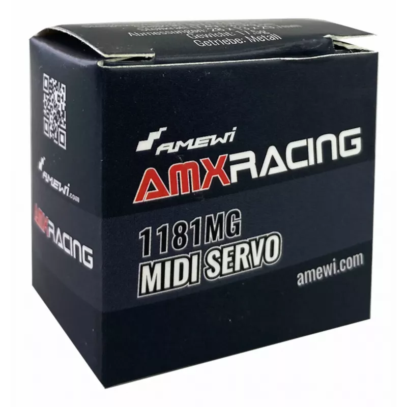 Amewi Micro-Servo AMXRacing 1181MG Midi Analog Servo Metal Gear (28445)