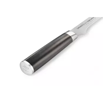 SAMURA Harakiri lankstus filėtavimo peilis 218 mm AUS-8 plieno, juoda ABS rankena