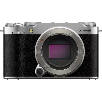 Fujifilm X-M5 beveidrodis fotoaparatas (korpusas), sidabrinis