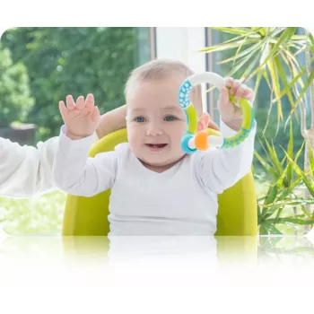 Kidsme Grab, Loop, Bend & Learn barškutis–kandiklis, 3M+