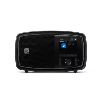 Philips Century nešiojamas radijas, juodas