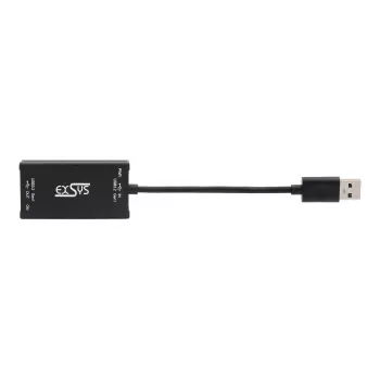 EXSYS EX-1501HMVS-A 1 prievado USB 3.2 Gen 1 pramoninis šakotuvas su 15KV ESD apsauga