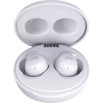 JVC Gumy Air belaidės ausinės, baltos