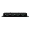 EXSYS EX-6164 4 prievadų RS-232 serijinis įrenginių serveris, Ethernet į serijinį, metalinis, 10/100 Mbps, Virtual COM