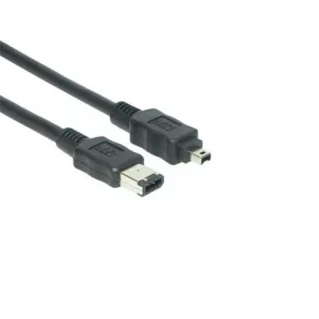 EXSYS FireWire 1394a kabelis 6-pin į 4-pin, 1,5 m, juodas EX-K6810