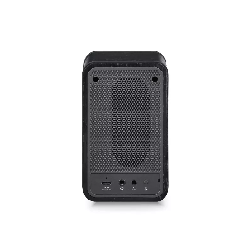 Sangean WR-9 nešiojamas FM/AM radijas, tikro medžio Midnight Oak korpusas, Bluetooth, 8W