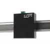 EXSYS EX-12274HMS USB 3.2 Gen 2x1 4 prievadų pramoninis metalinis šakotuvas, 10Gbps, 15KV ESD, sieninis/DIN bėgio montavimas