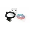 EXSYS EX-1311-2FT USB 2.0 į RS-232 serijinis adapteris, DB9 moteriškas, FTDI lustas, pramoniniam temperatūrų diapazonui