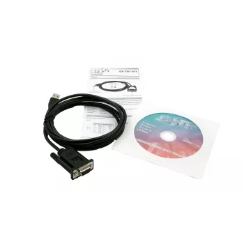 EXSYS EX-1311-2FT USB 2.0 į RS-232 serijinis adapteris, DB9 moteriškas, FTDI lustas, pramoniniam temperatūrų diapazonui