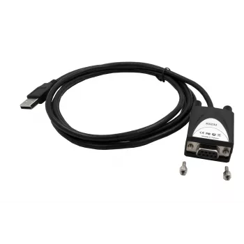 EXSYS USB 2.0 į RS-232 nuoseklusis adapteris su +5V ir LED, FTDI lustas (EX-1311-2F-5V)