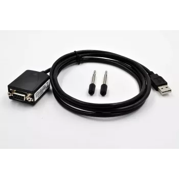 EXSYS USB 2.0 į RS-232 nuoseklusis adapteris su +5V ir LED, FTDI lustas (EX-1311-2F-5V)