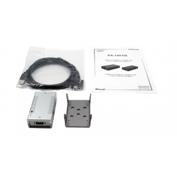 EXSYS EX-1451IS USB 2.0 optinis izoliacinis adapteris su 2,5KV izoliacija