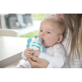 Kidsme Bumble Bee kramtymo žaislas ir barškutis, 3M+