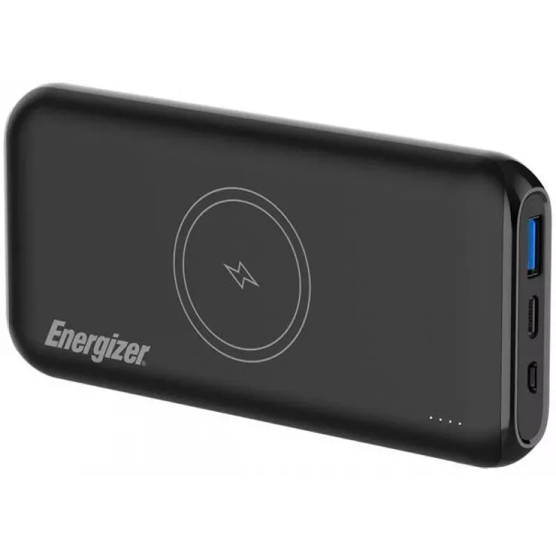 Energizer Ultimate Power Bank 10000 mAh USB PD LiPo USB-A, USB-C, Micro USB juodas su būsenos indikatoriumi (QE10009PQ)