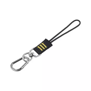 C.K Tools T8007 įrankių laikiklis su D žiedu ir sukimosi mechanizmu, reguliuojama kilpa, 5 kg maks. apkrova, 1,2 m, juodas/geltonas