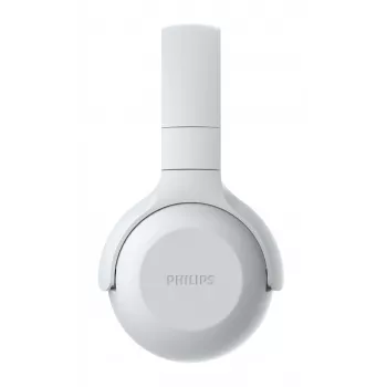 Philips UpBeat belaidės ant ausų ausinės su mikrofonu, baltos