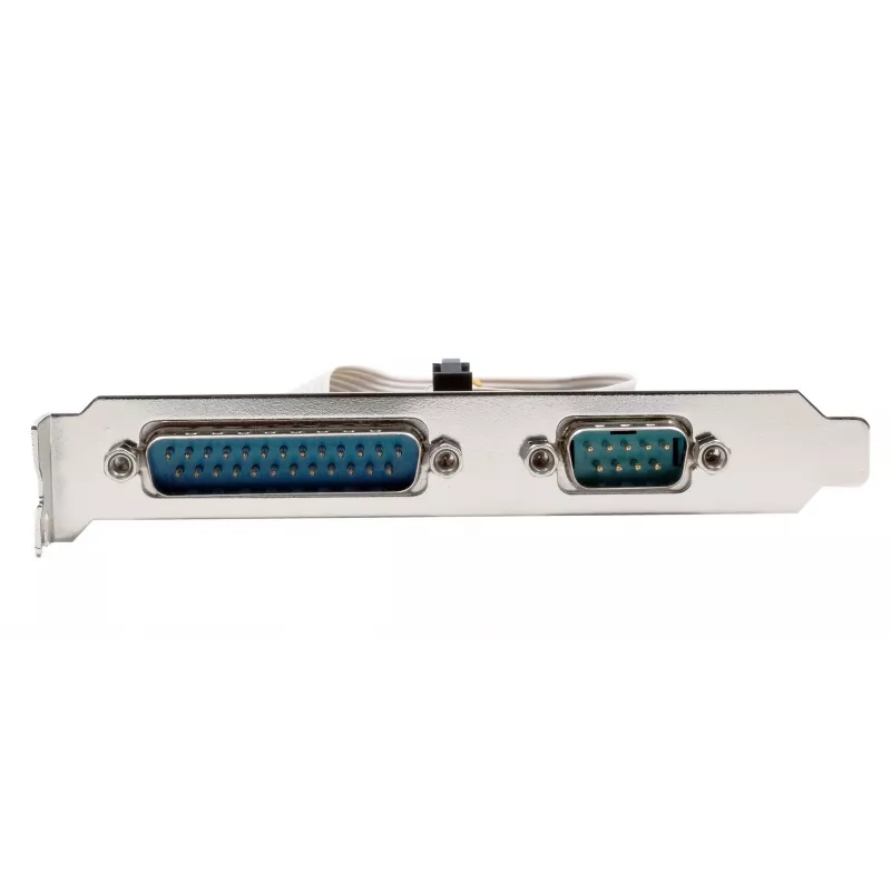 EXSYS EX-44083 PCIe 2 prievadų RS-232 nuosekliosios sąsajos plokštė, ASIX AX99100, DB9, žemo profilio