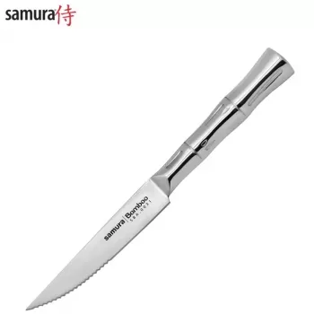 SAMURA Damascus Steak Knife 110 mm VG-10 67 sluoksnių G-10 rankena