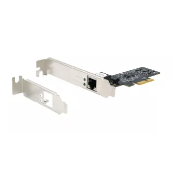 EXSYS EX-60151 5 Gigabit Ethernet tinklo plokštė, PCIe x1, Realtek RTL8126, RJ45, žemo profilio