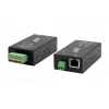 EXSYS EX-6131-2 pramoninis Ethernet į nuosekliąją sąsają serveris, RS-232/422/485, DIN bėgio ir sieninis tvirtinimas