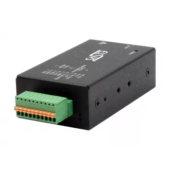 EXSYS EX-6131-2 pramoninis Ethernet į nuosekliąją sąsają serveris, RS-232/422/485, DIN bėgio ir sieninis tvirtinimas