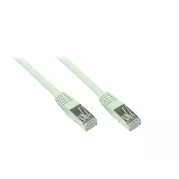 EXSYS EX-K6180-0.25 Cat 5e FTP komutacinis kabelis, 0,25 m, pilkas