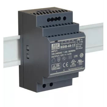 EXSYS HDR-60-12 maitinimo šaltinis, skirtas EXSYS USB šakotuvui EX-6980