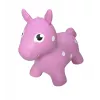Gerardo's Toys rožinis šokinėjantis arkliukas – šokinėjantis gyvūnas vaikams, patvarus PVC, 50 kg talpa, 28 cm balno aukštis, CE ir EN71 sertifikuotas
