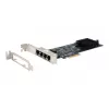 EXSYS Quad 5 Gigabit Ethernet PCIe x4 tinklo plokštė (Realtek RTL8126) EX-60154