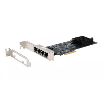 EXSYS Quad 5 Gigabit Ethernet PCIe x4 tinklo plokštė (Realtek RTL8126) EX-60154