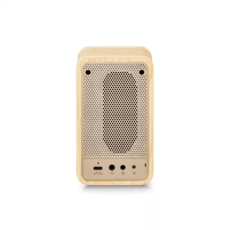 Sangean WR-9 Nešiojamas FM/AM radijas su Bluetooth, balto uosio medžio korpusu