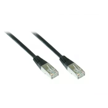 EXSYS Cat 5e FTP komutacinis kabelis 1,5 m juodas EX-K6170-1.5
